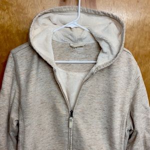Like New Women’s L.L. Bean Sherpa Lined Hoodie